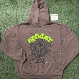 brown spider hoodie